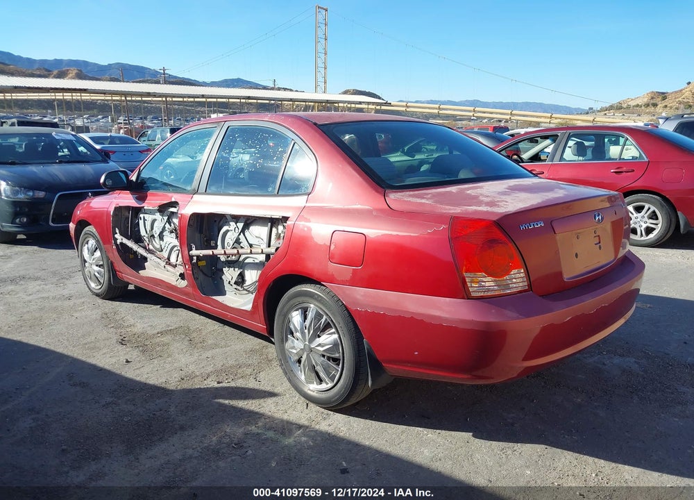 2006 HYUNDAI ELANTRA GLS/LIMITED VIN: KMHDN46D16U237484