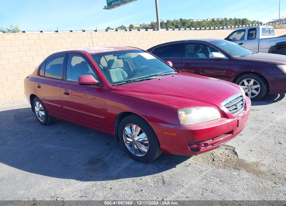 2006 HYUNDAI ELANTRA GLS/LIMITED VIN: KMHDN46D16U237484
