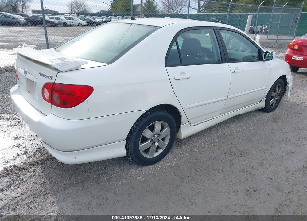 2006 TOYOTA COROLLA S VIN: 2T1BR32EX6C680450