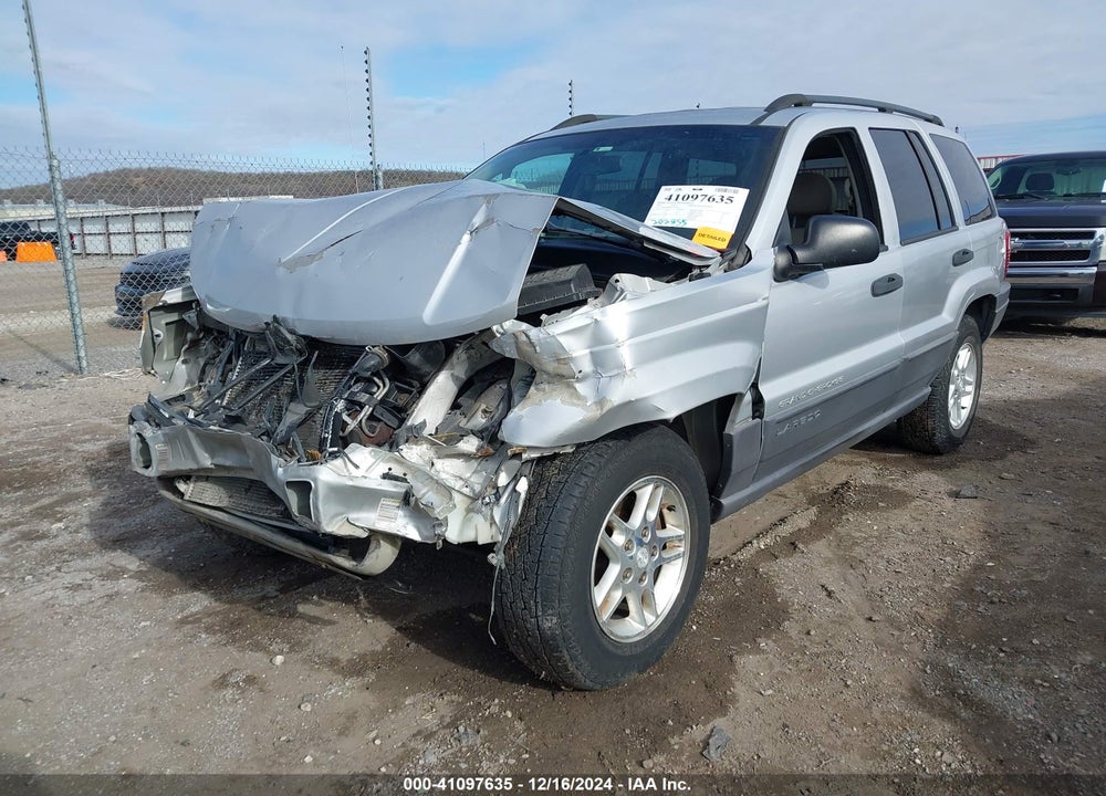 2004 JEEP GRAND CHEROKEE LAREDO VIN: 1J4GW48N84C436839