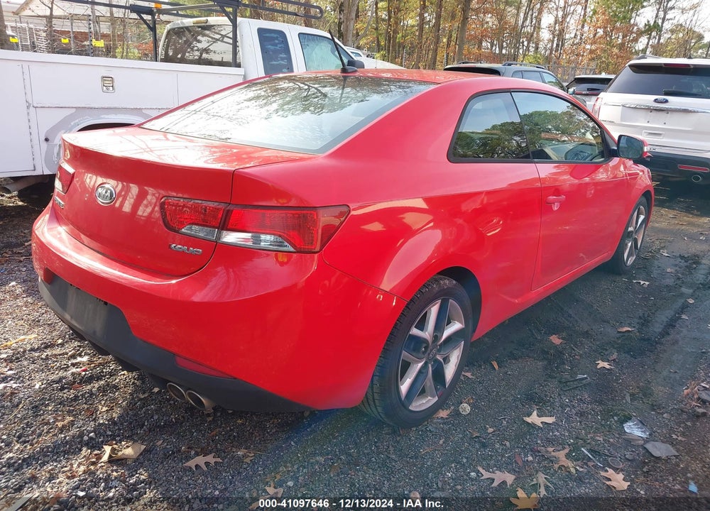 2010 KIA FORTE KOUP SX VIN: KNAFW6A33A5173498