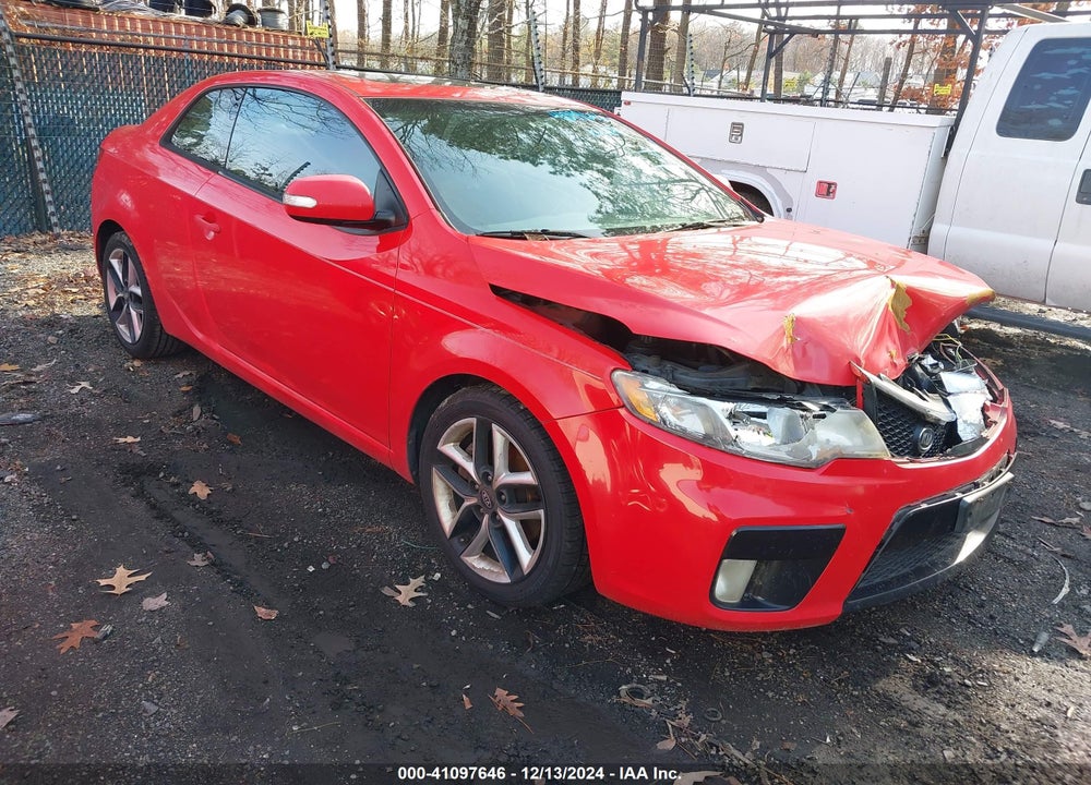 2010 KIA FORTE KOUP SX VIN: KNAFW6A33A5173498