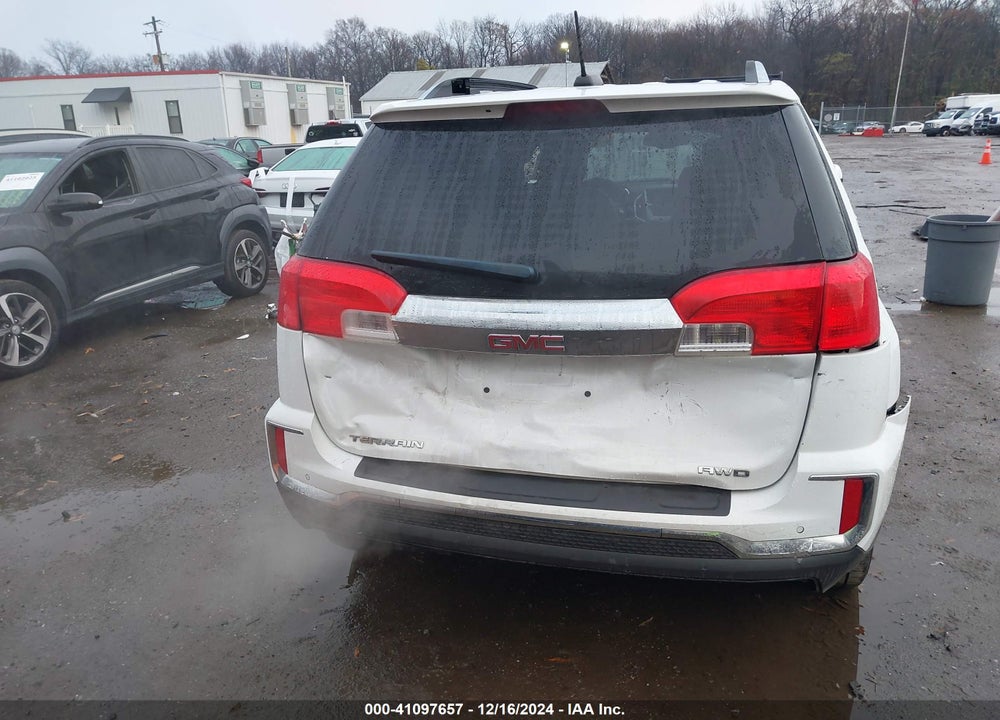 2016 GMC TERRAIN SLT VIN: 2GKFLUEK7G6336480