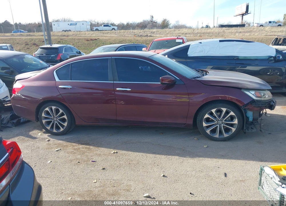 2014 HONDA ACCORD VIN: 1HGCR2F53EA281926