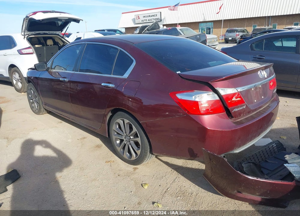 2014 HONDA ACCORD VIN: 1HGCR2F53EA281926