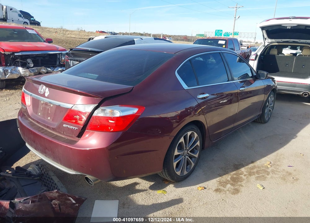 2014 HONDA ACCORD VIN: 1HGCR2F53EA281926