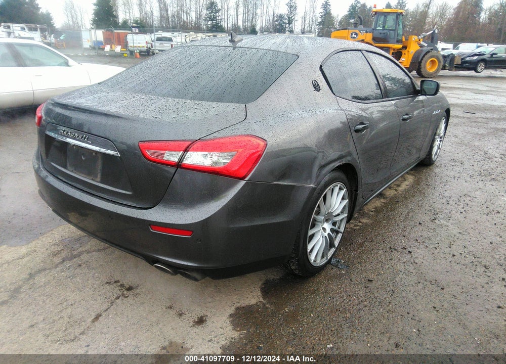 2015 MASERATI GHIBLI S Q4 VIN: ZAM57RTA0F1131387