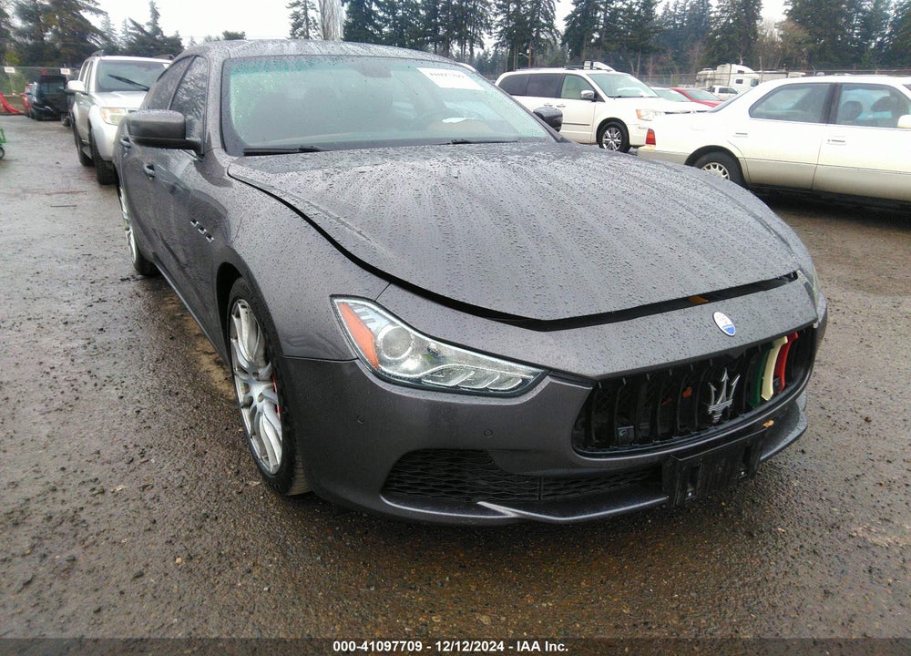 2015 MASERATI GHIBLI S Q4 VIN: ZAM57RTA0F1131387