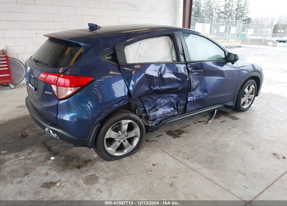 2016 HONDA HR-V EX VIN: 3CZRU6H51GM709729