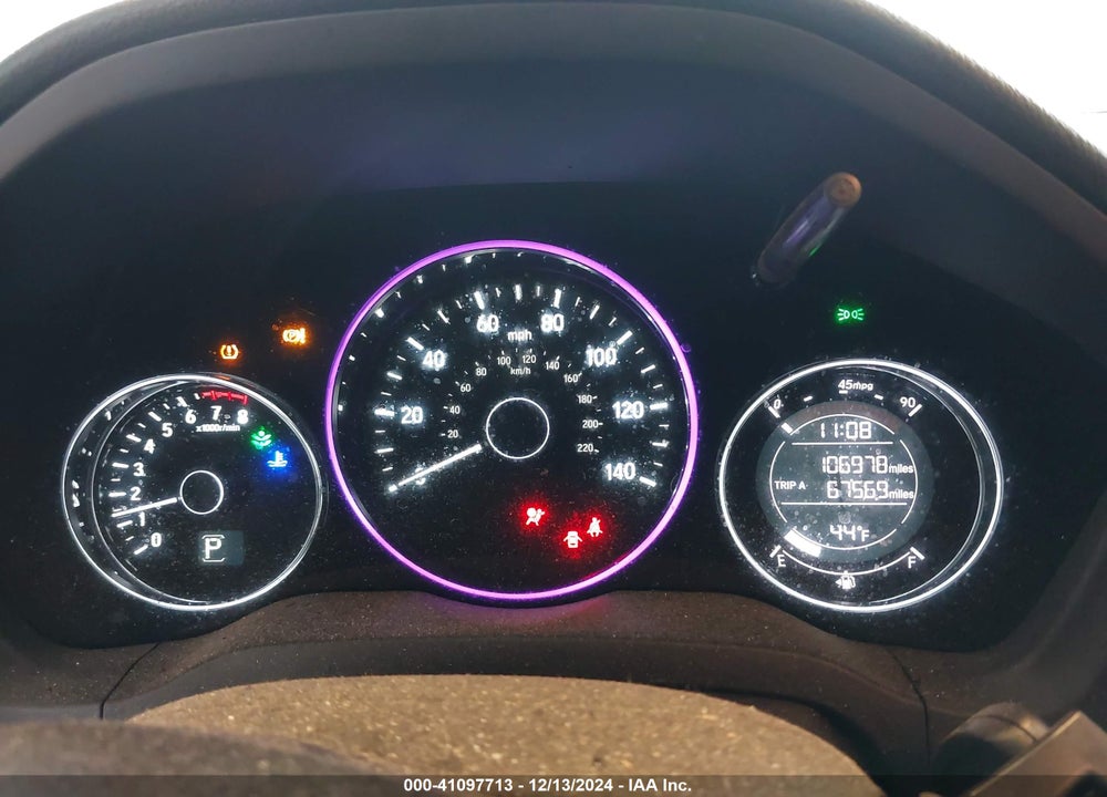 2016 HONDA HR-V EX VIN: 3CZRU6H51GM709729