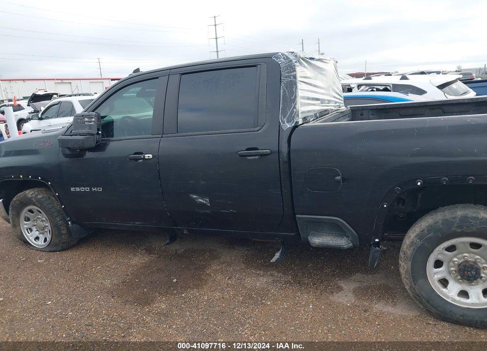 2022 CHEVROLET SILVERADO 2500HD VIN: 2GC4YNEY9N1225731