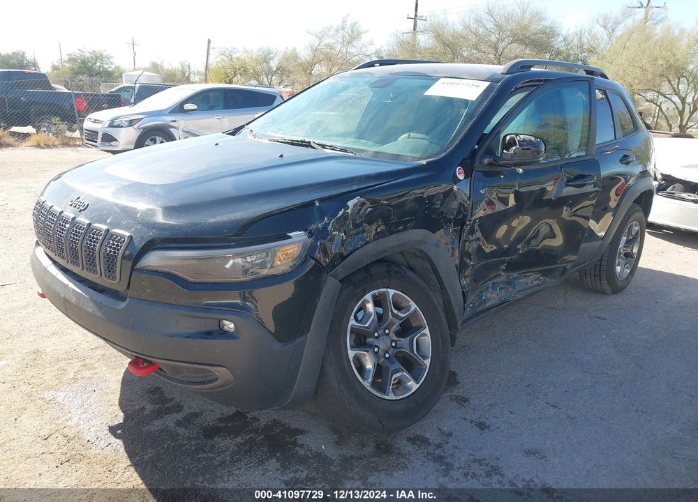 2019 JEEP CHEROKEE TRAILHAWK 4X4 VIN: 1C4PJMBXXKD258972