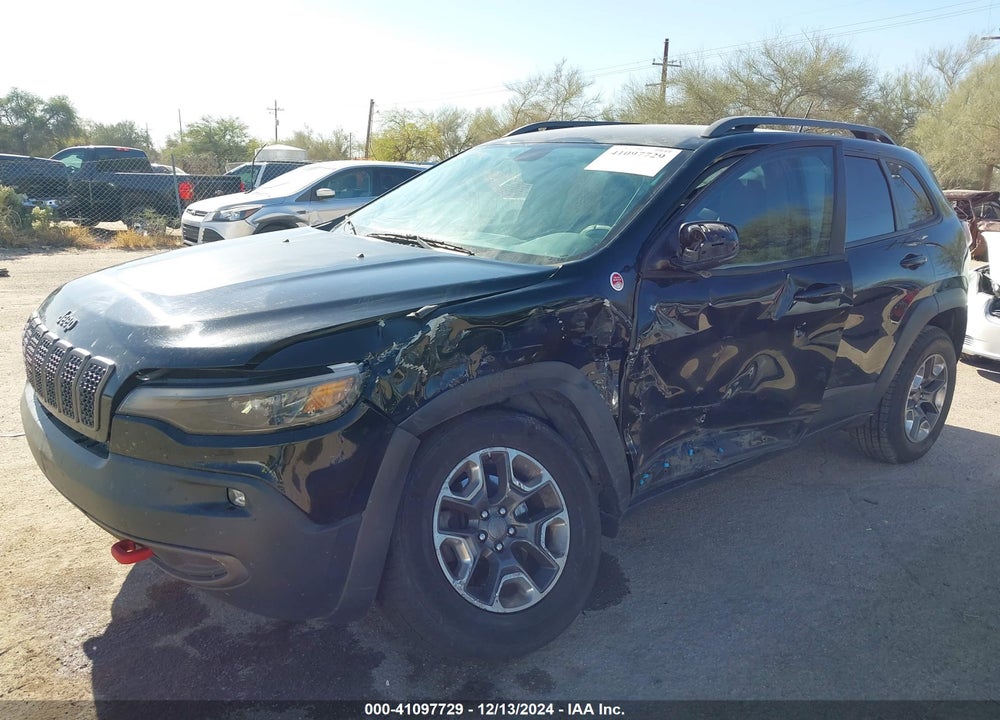 2019 JEEP CHEROKEE TRAILHAWK 4X4 VIN: 1C4PJMBXXKD258972