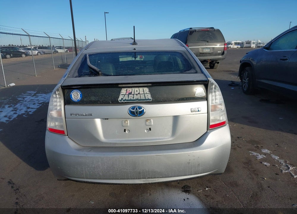 2010 TOYOTA PRIUS VIN: JTDKN3DUXA5063149