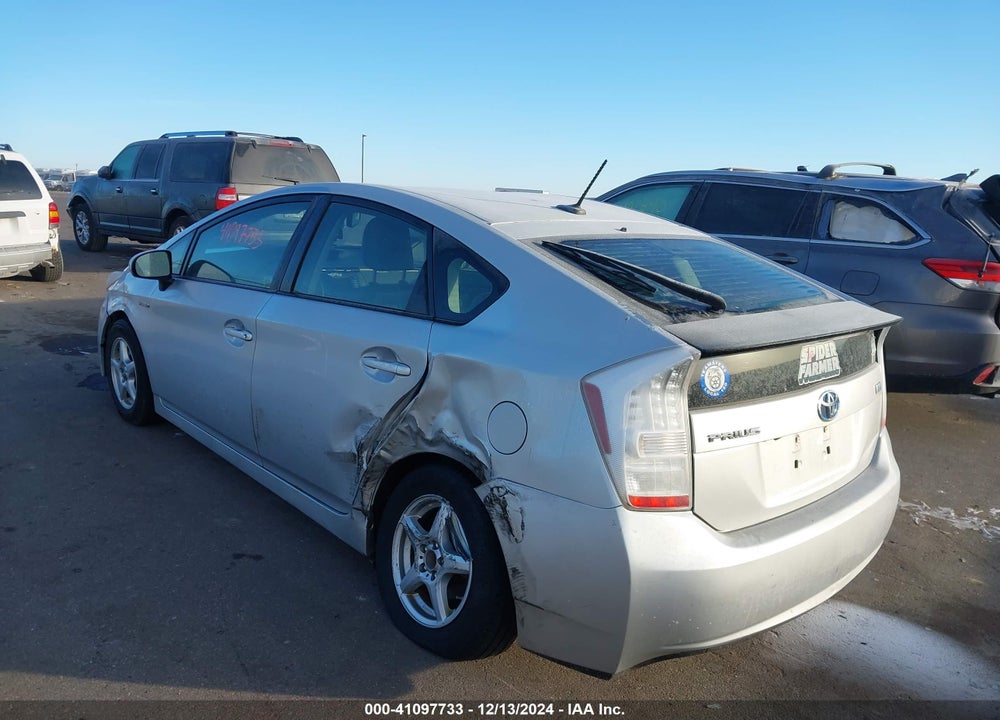2010 TOYOTA PRIUS VIN: JTDKN3DUXA5063149