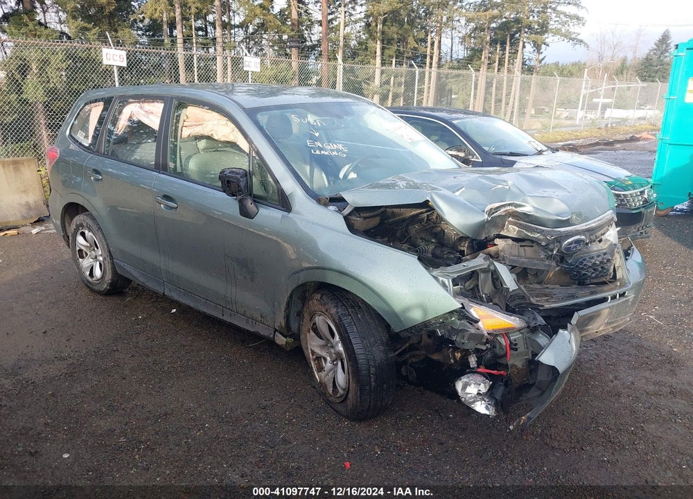 2014 SUBARU FORESTER 2.5I VIN: JF2SJAAC2EH486681