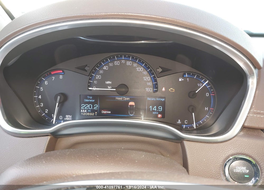 2013 CADILLAC SRX PREMIUM COLLECTION VIN: 3GYFNJE33DS651829