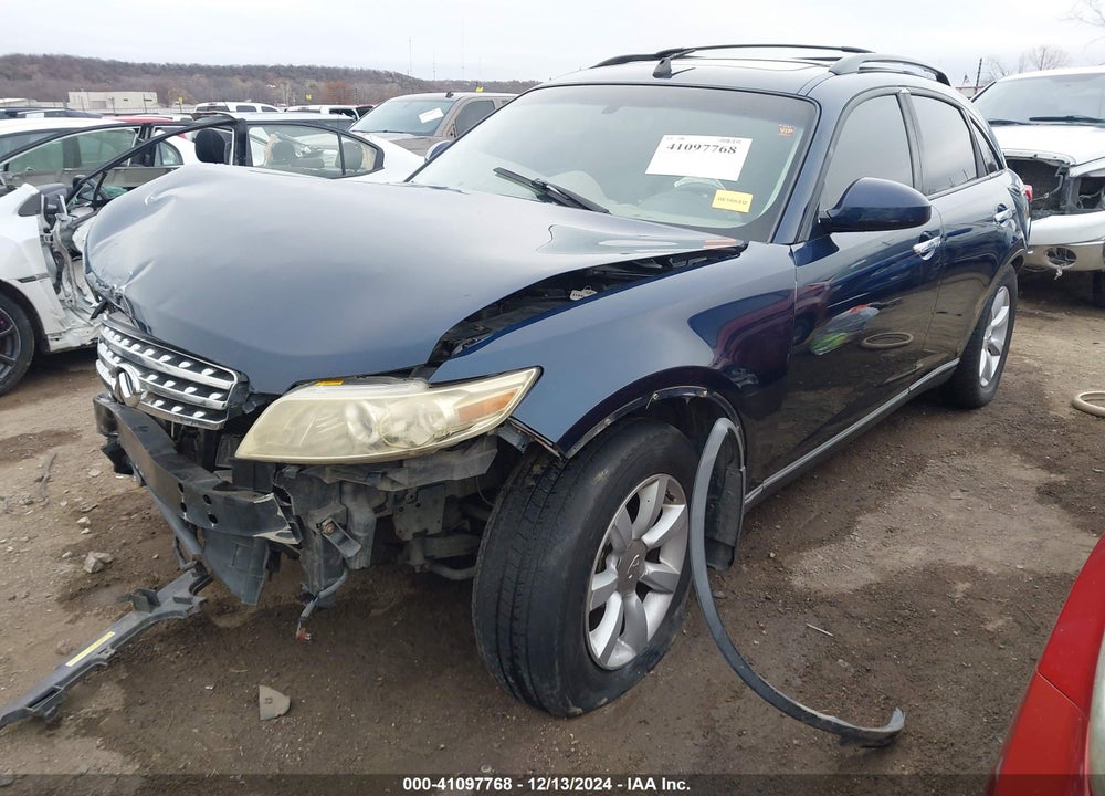 2005 INFINITI FX35 VIN: JNRAS08W65X207630