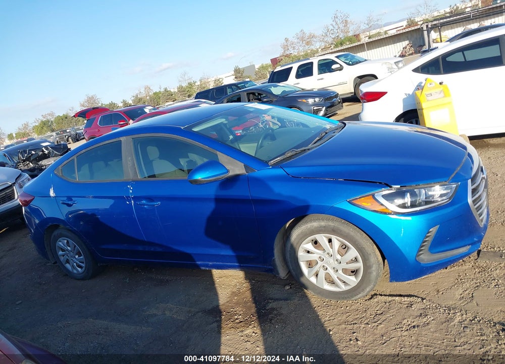 2017 HYUNDAI ELANTRA VIN: 5NPD74LF6HH199946