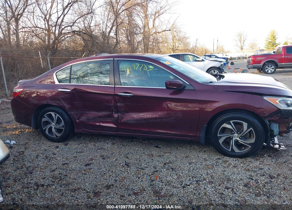 2016 HONDA ACCORD LX VIN: 1HGCR2F36GA203240