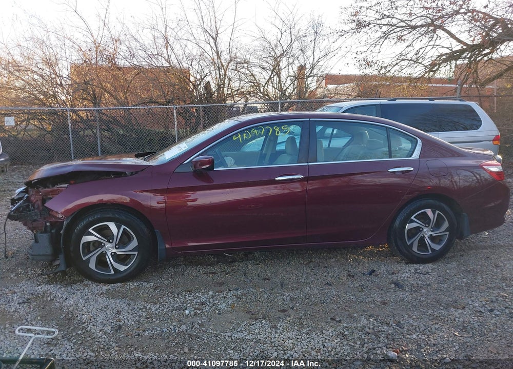 2016 HONDA ACCORD LX VIN: 1HGCR2F36GA203240
