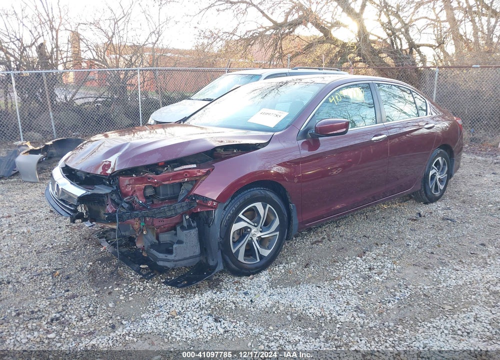 2016 HONDA ACCORD LX VIN: 1HGCR2F36GA203240