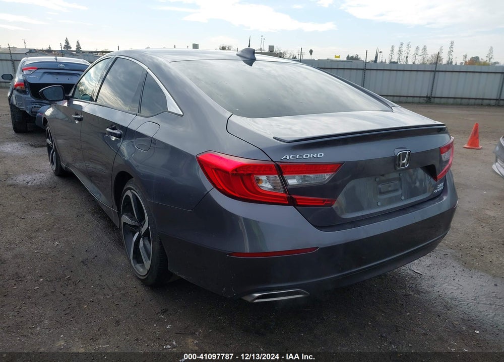 2020 HONDA ACCORD SPORT 2.0T VIN: 1HGCV2F39LA028830