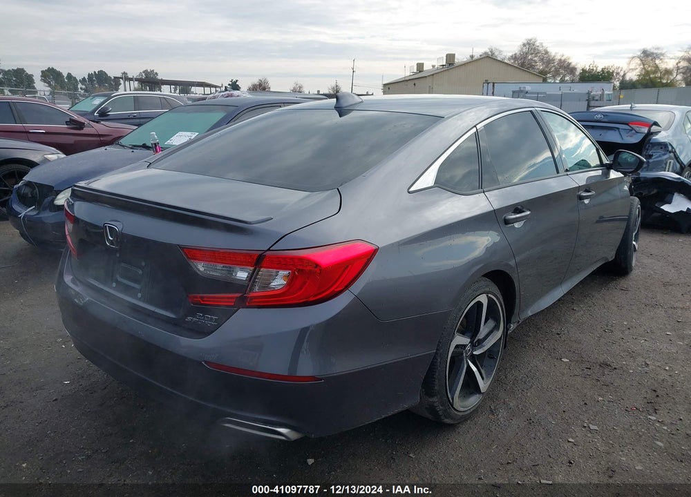 2020 HONDA ACCORD SPORT 2.0T VIN: 1HGCV2F39LA028830