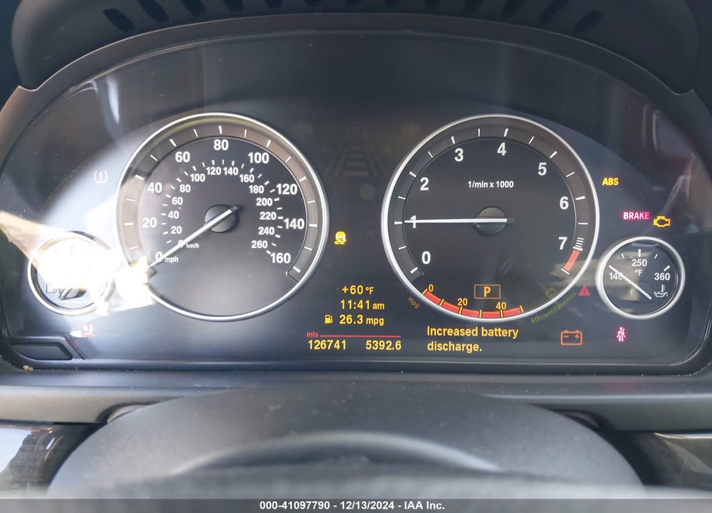 2011 BMW 528I VIN: WBAFR1C57BC739507