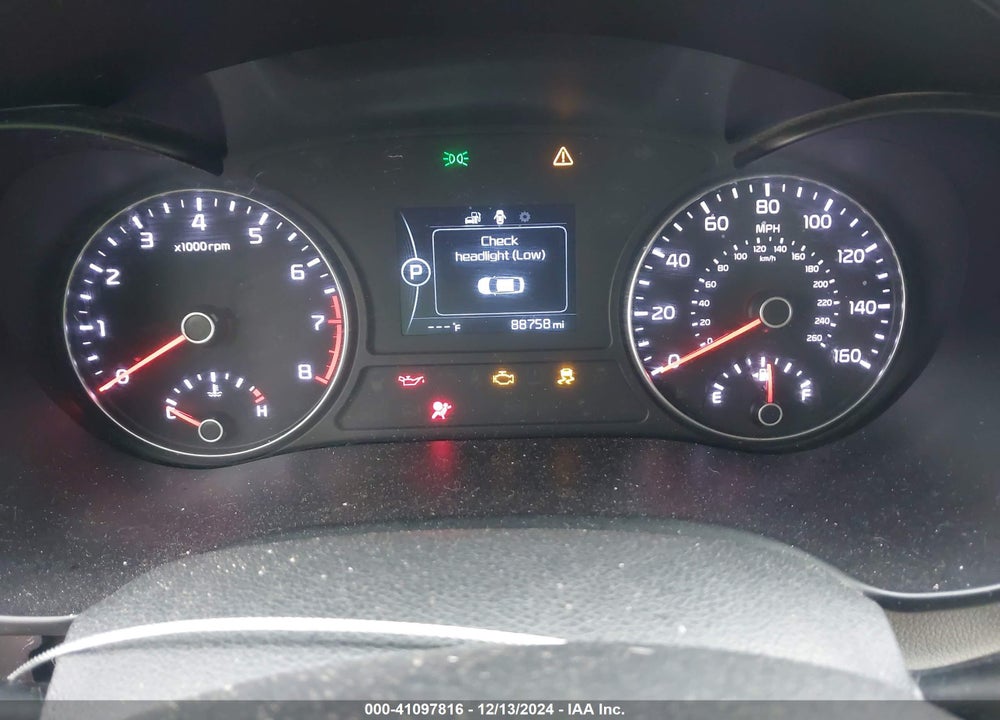 2017 KIA OPTIMA LX VIN: 5XXGT4L33HG133073
