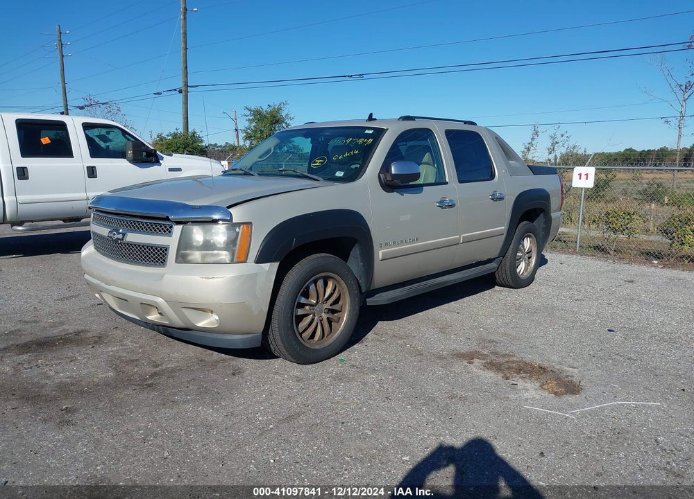 2007 CHEVROLET AVALANCHE 1500 LTZ VIN: 3GNFK12337G318743