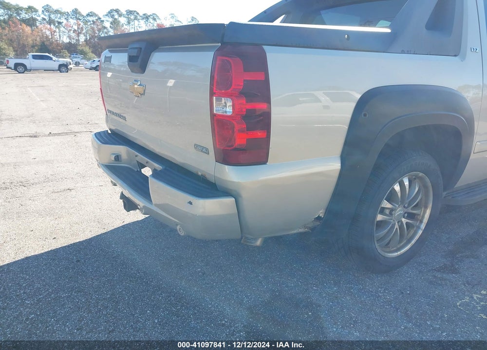 2007 CHEVROLET AVALANCHE 1500 LTZ VIN: 3GNFK12337G318743