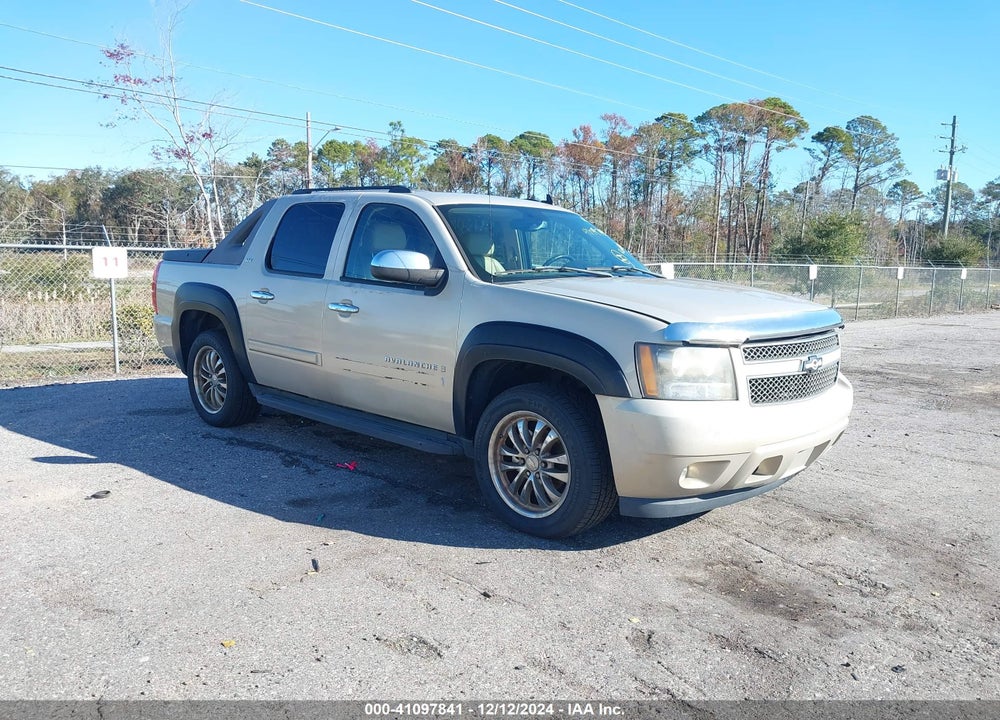 2007 CHEVROLET AVALANCHE 1500 LTZ VIN: 3GNFK12337G318743