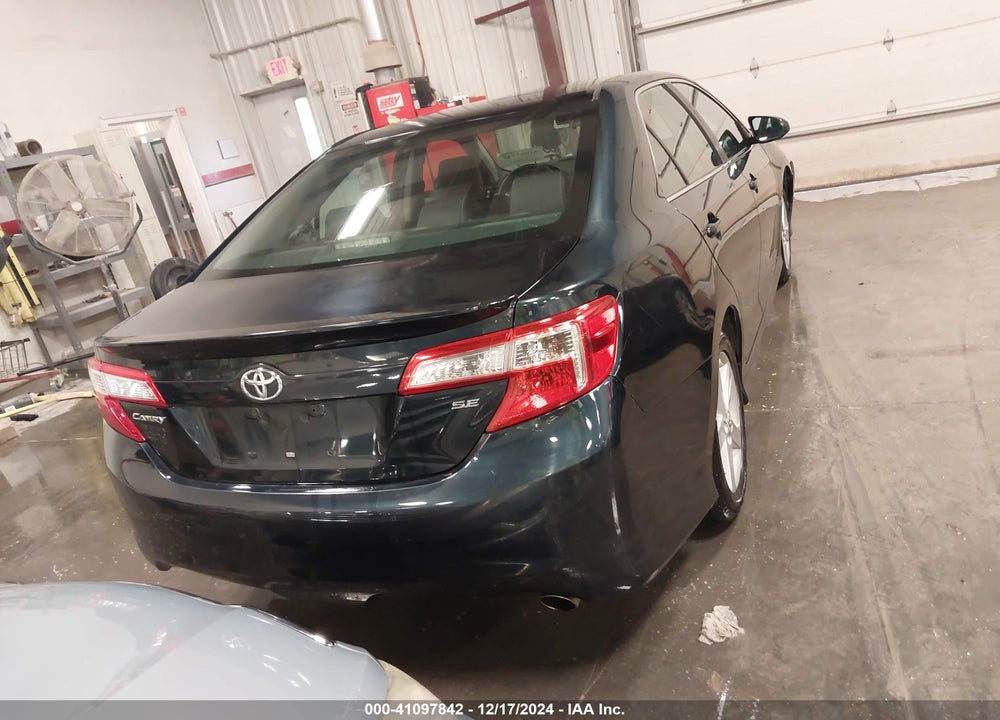 2012 TOYOTA CAMRY SE VIN: 4T1BF1FK4CU129289
