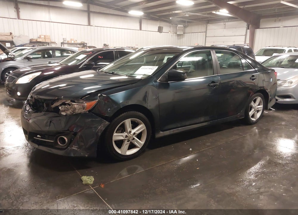 2012 TOYOTA CAMRY SE VIN: 4T1BF1FK4CU129289