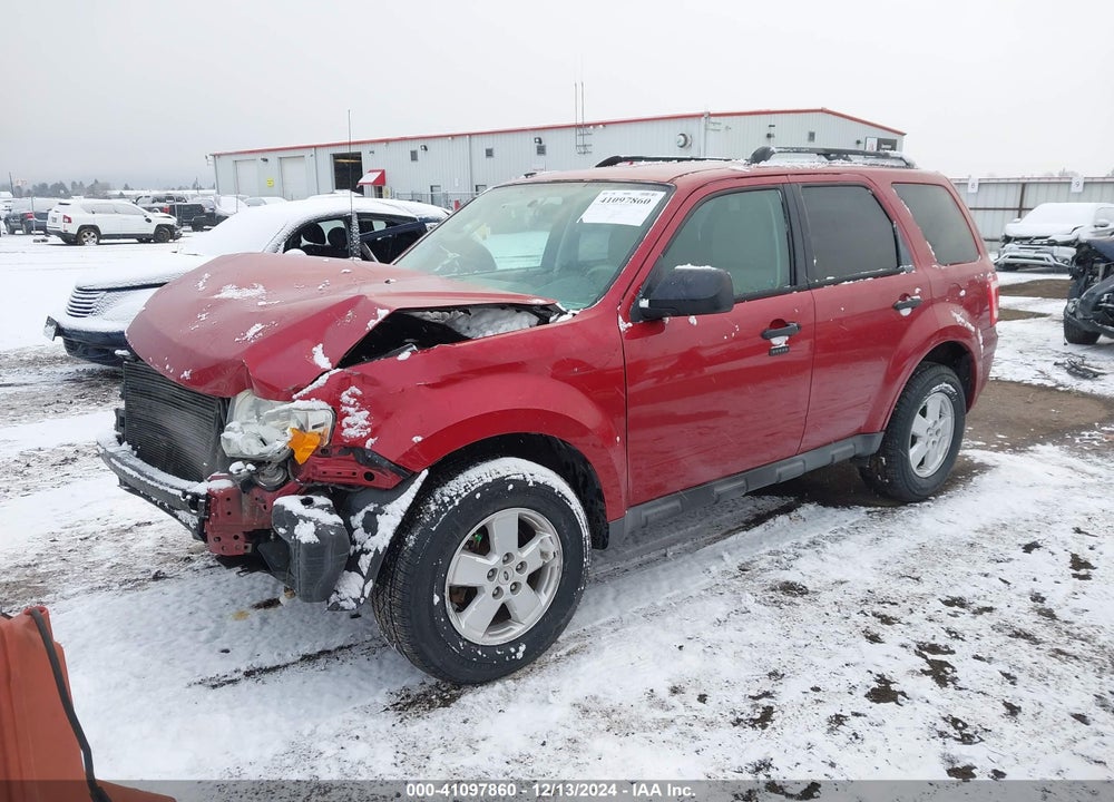2012 FORD ESCAPE XLT VIN: 1FMCU0D70CKC46110