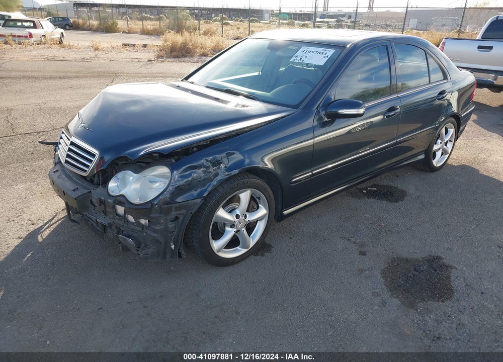 2005 MERCEDES-BENZ C 230 KOMPRESSOR SPORT VIN: WDBRF40J35A822765