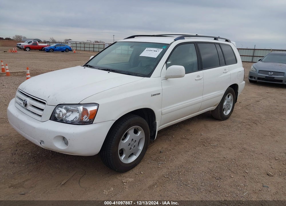 2004 TOYOTA HIGHLANDER LIMITED V6 VIN: JTEDP21A940030521
