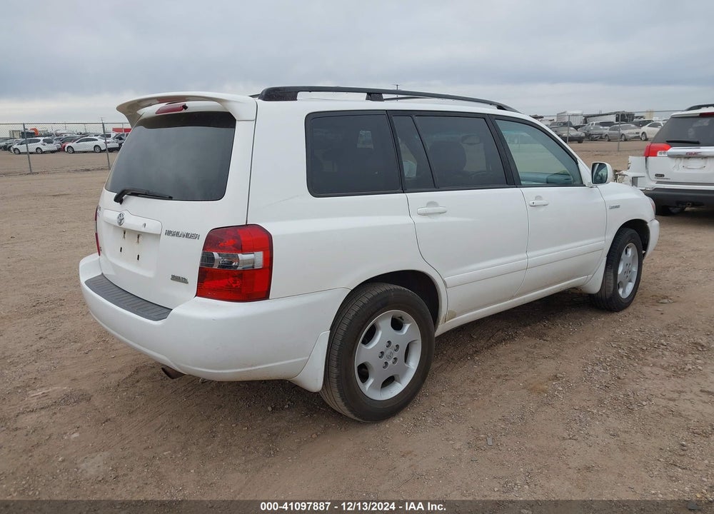 2004 TOYOTA HIGHLANDER LIMITED V6 VIN: JTEDP21A940030521