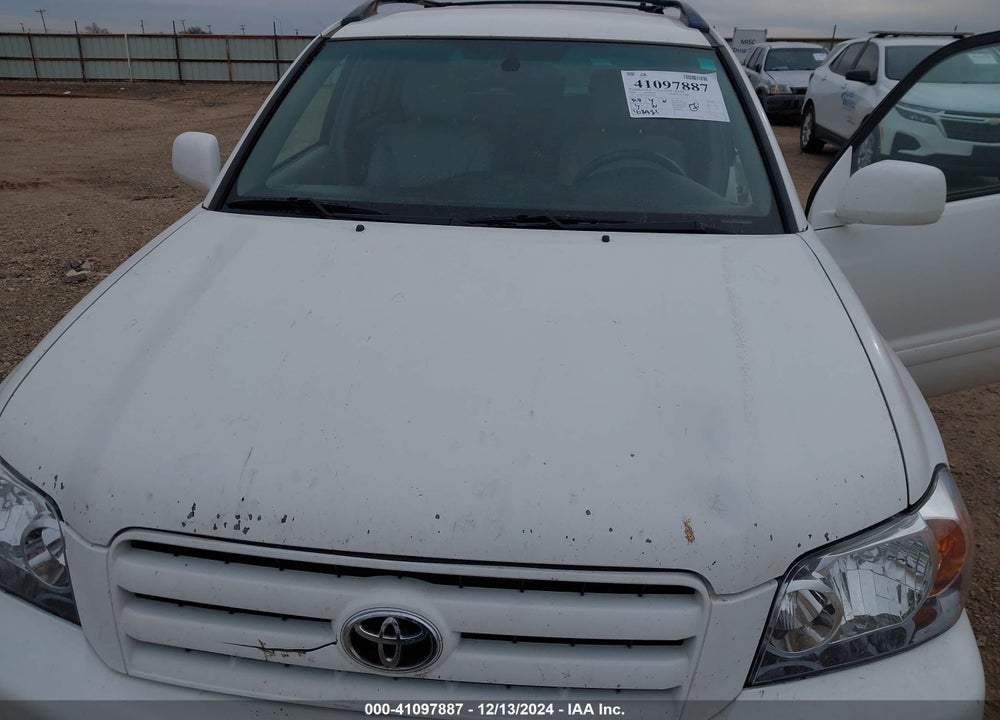 2004 TOYOTA HIGHLANDER LIMITED V6 VIN: JTEDP21A940030521