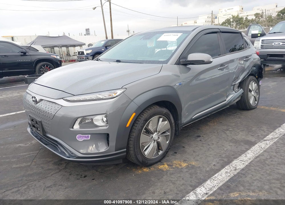 2019 HYUNDAI KONA EV LIMITED VIN: KM8K33AG8KU047393