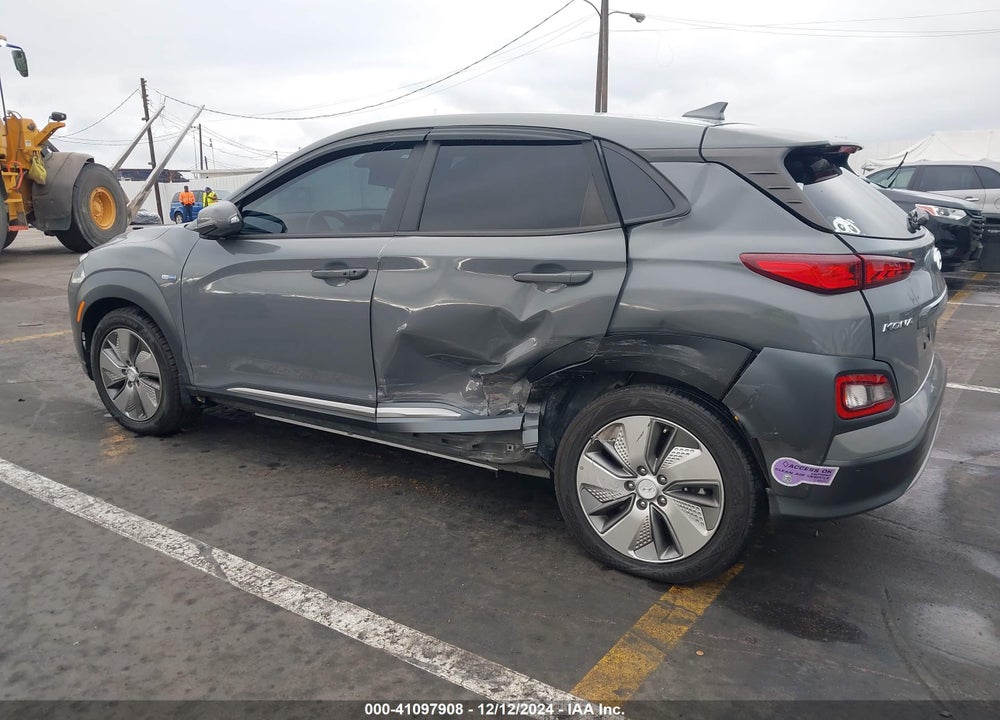 2019 HYUNDAI KONA EV LIMITED VIN: KM8K33AG8KU047393