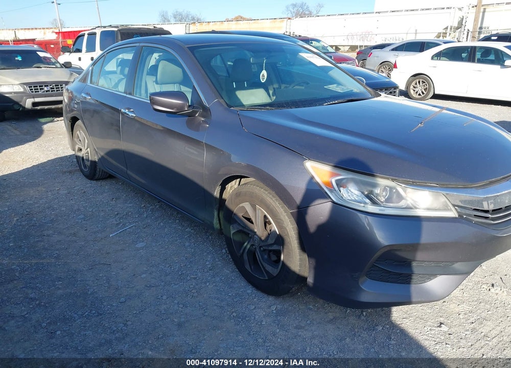 2016 HONDA ACCORD LX VIN: 1HGCR2F38GA107609