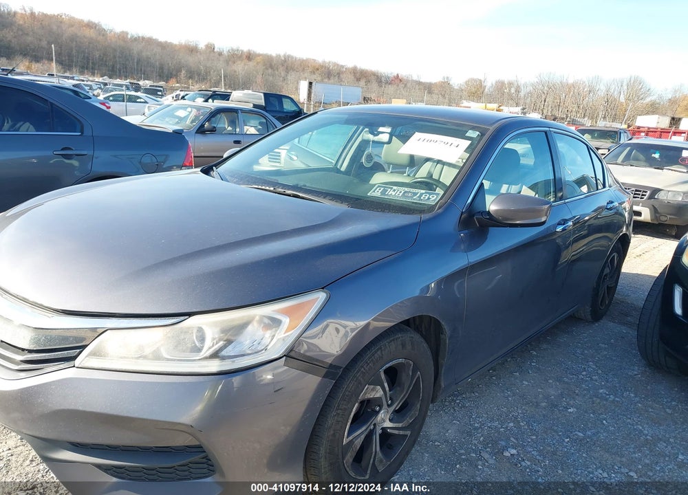 2016 HONDA ACCORD LX VIN: 1HGCR2F38GA107609