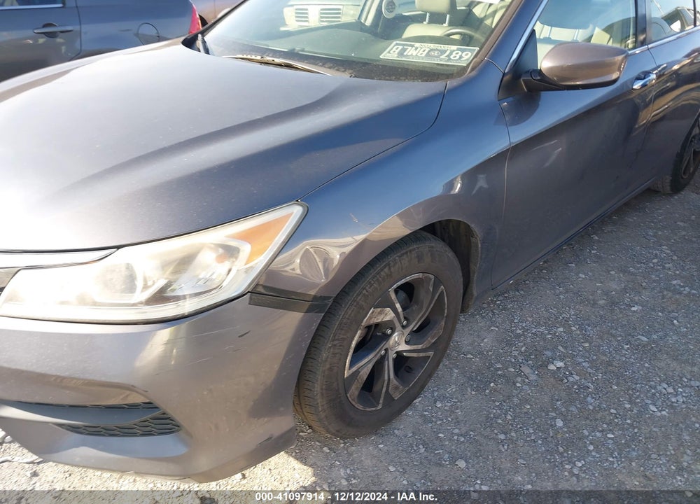 2016 HONDA ACCORD LX VIN: 1HGCR2F38GA107609