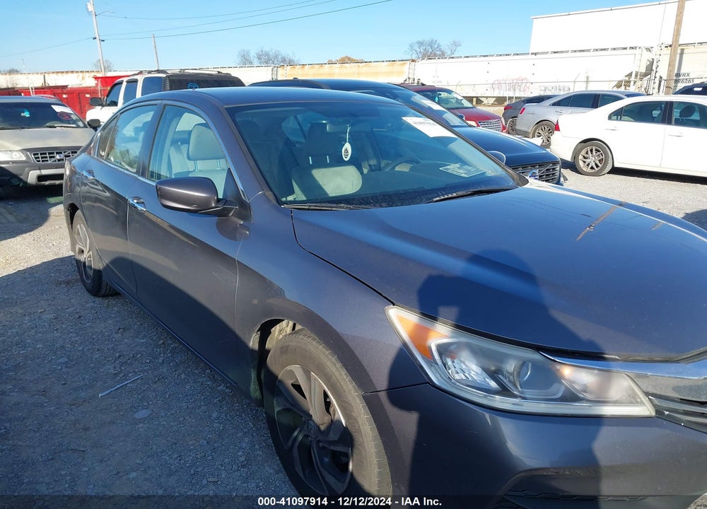 2016 HONDA ACCORD LX VIN: 1HGCR2F38GA107609
