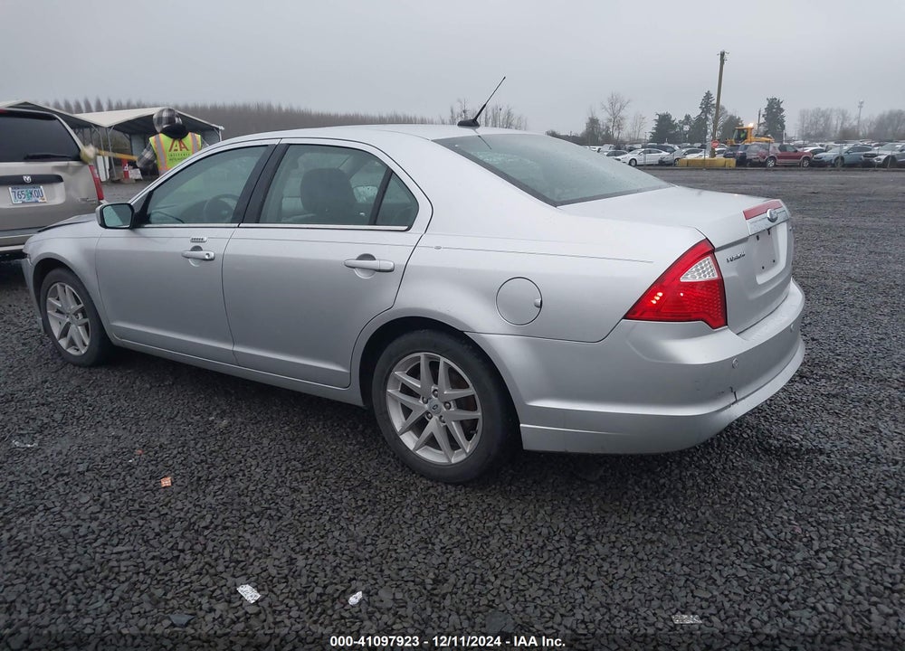 2012 FORD FUSION SEL VIN: 3FAHP0JA0CR257207