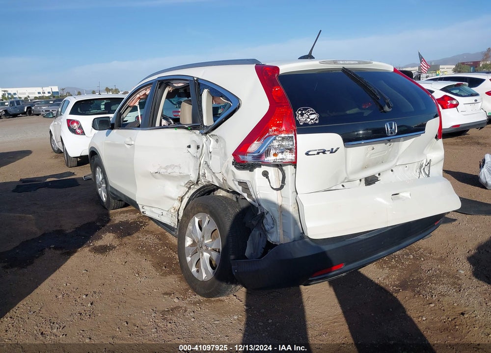 2014 HONDA CR-V EX-L VIN: 5J6RM3H71EL017792