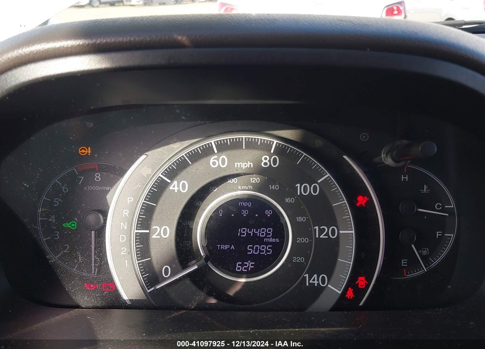 2014 HONDA CR-V EX-L VIN: 5J6RM3H71EL017792