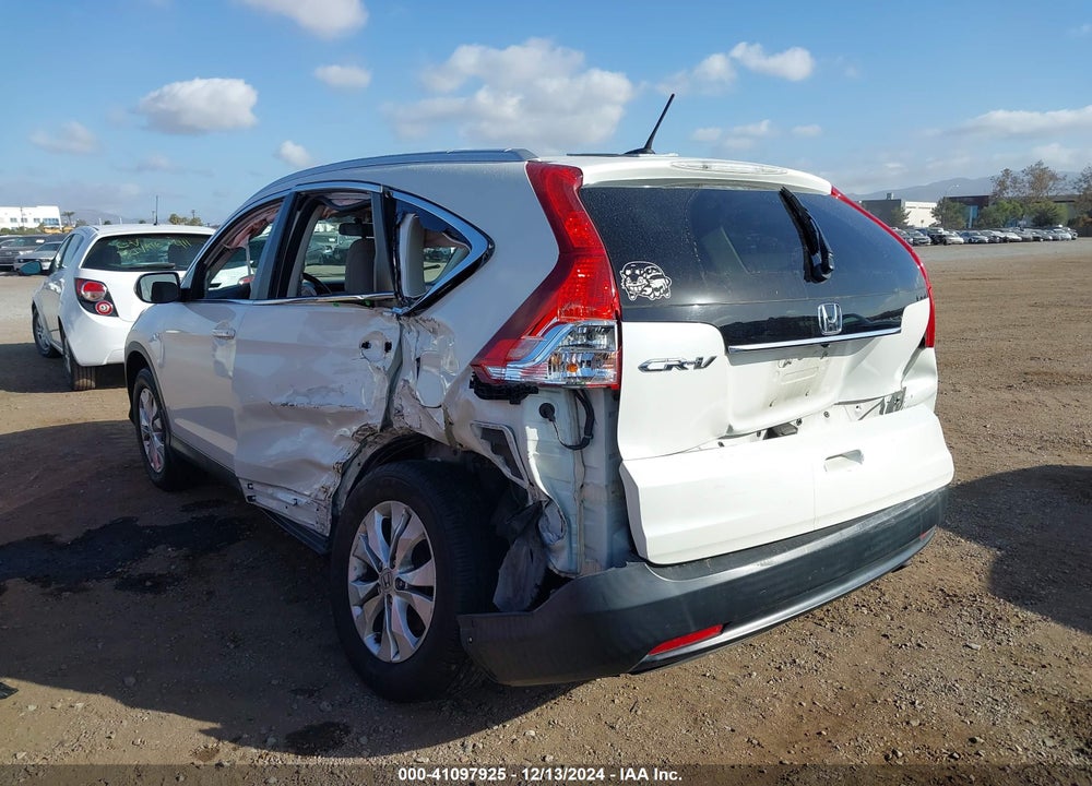2014 HONDA CR-V EX-L VIN: 5J6RM3H71EL017792